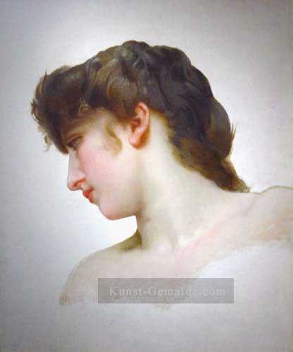 EtudedetetedeFemmeBlondeprofil 1898 Realismus William Adolphe Bouguereau Ölgemälde